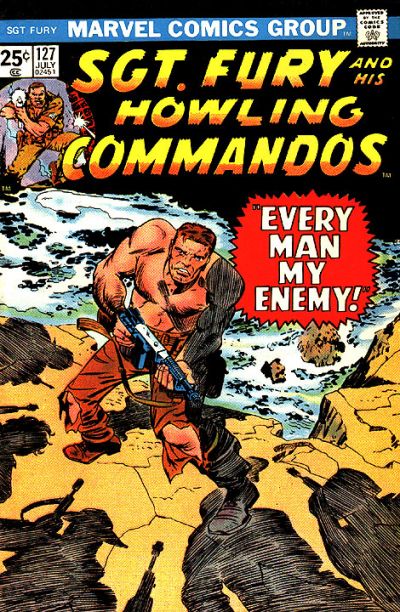 Sgt. Fury And His Howling Commandos #127 - Fn/Vf 7.0