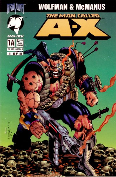 The Man Called A-X #1 [Cover 1-A]-Fine (5.5 – 7)