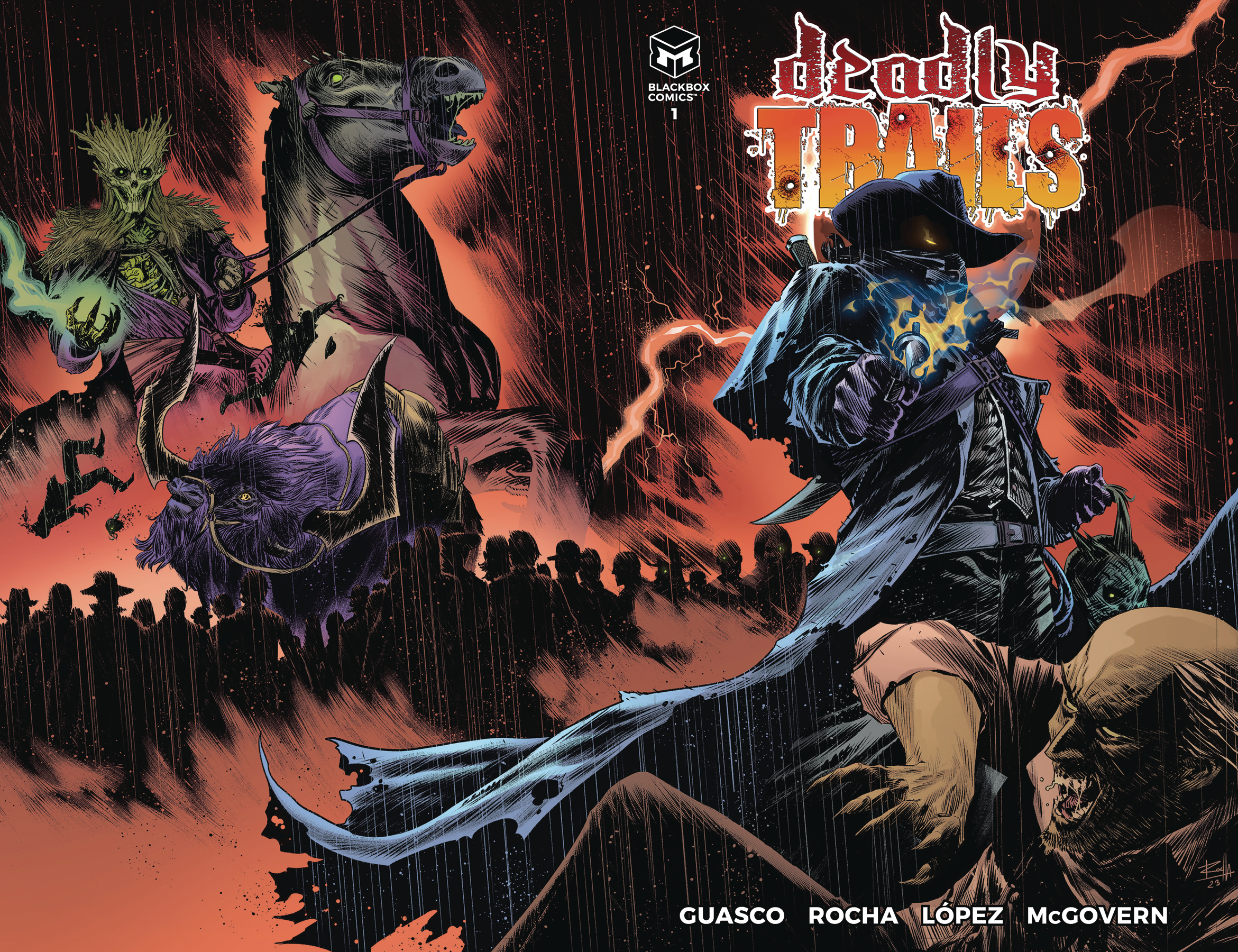 Deadly Trails #1 Cover A Rocha (Of 5)