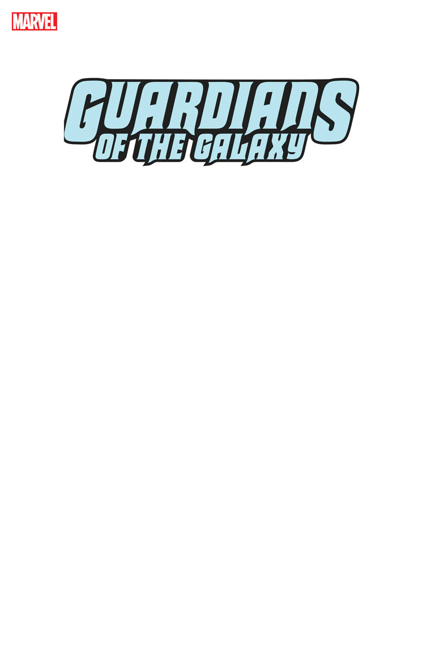 Guardians of the Galaxy #1 Blank Variant (2020)