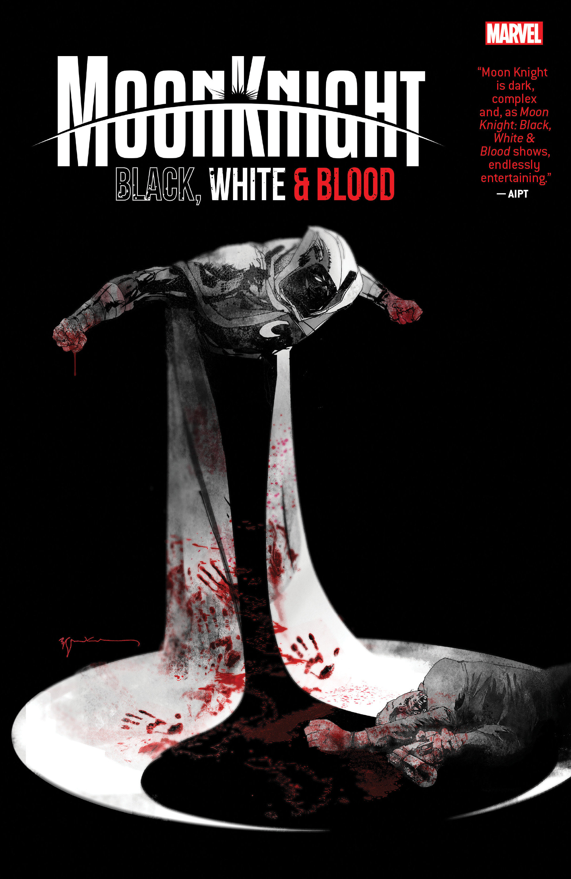 Moon Knight: Black, White & Blood Graphic Novel