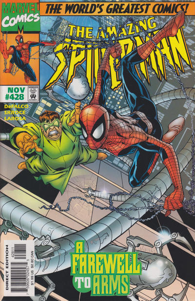 The Amazing Spider-Man #428 [Direct Edition]-Very Fine