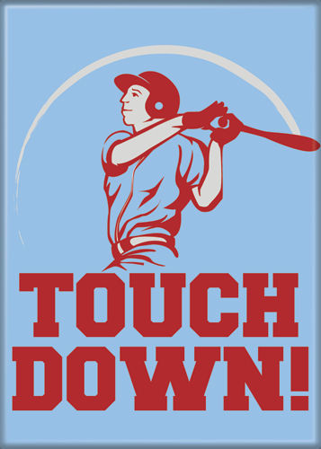 Snorgtees Touch Down Magnet