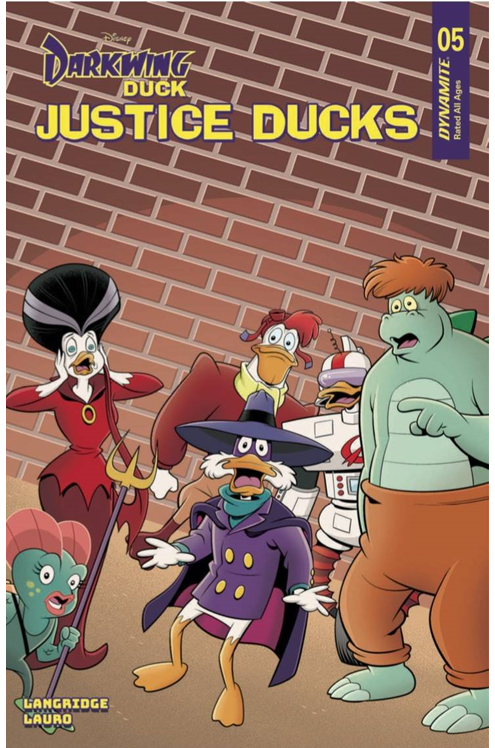 Darkwing Duck Justice Ducks #5 Cover B Langridge