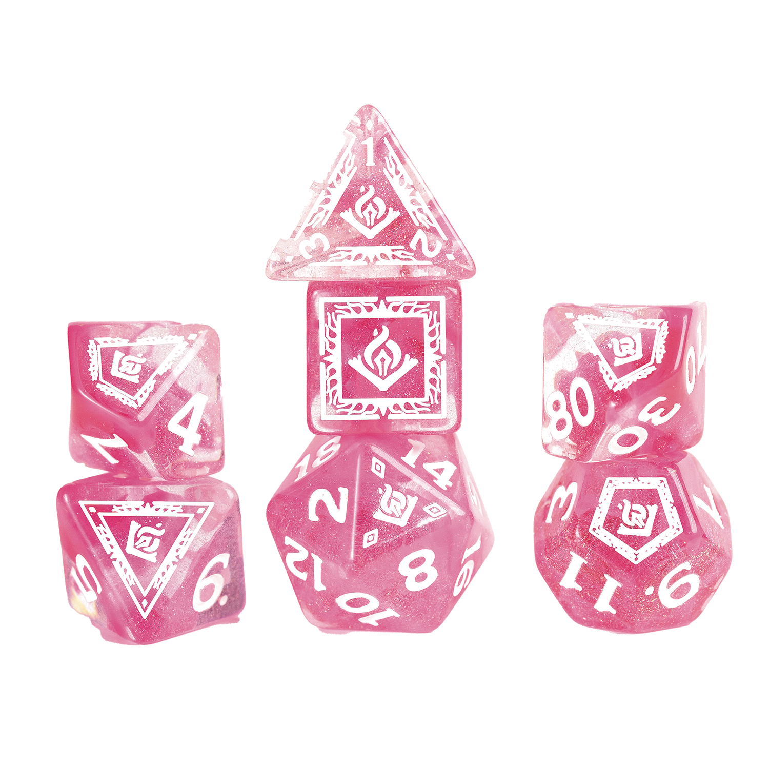 Dungeons & Dragons Adventure Dice Wizard Fuchsia