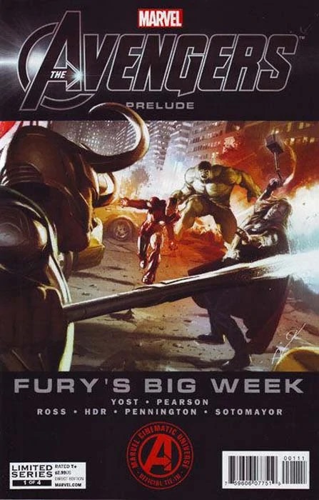 Marvel: The Avengers Prelude - Fury's Big Week Limited Series Bundle Issues 1-4