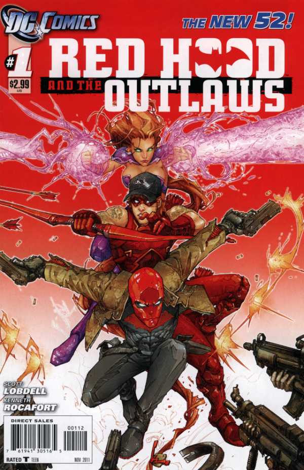 Red Hood and the Outlaws #1 2nd Printing (2011)