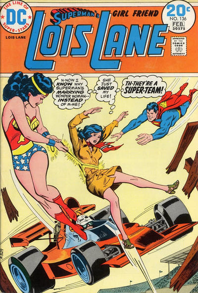 Superman's Girl Friend, Lois Lane #136 - Vg-