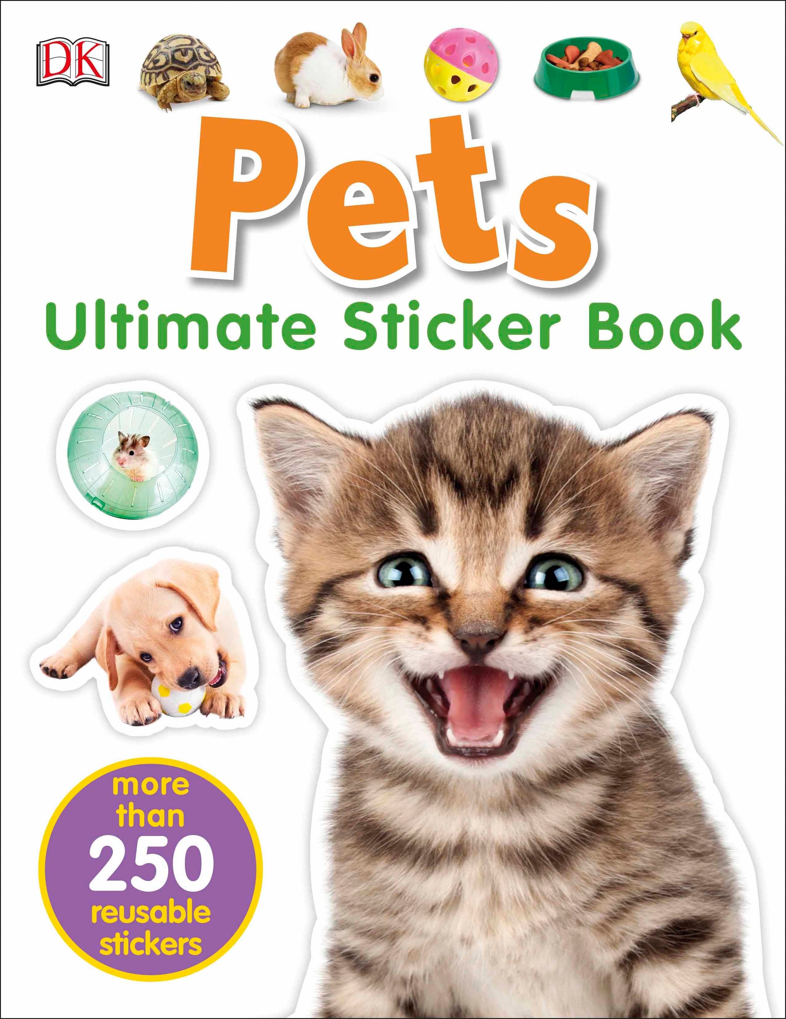 Ultimate Sticker Book Volume 3 Pets