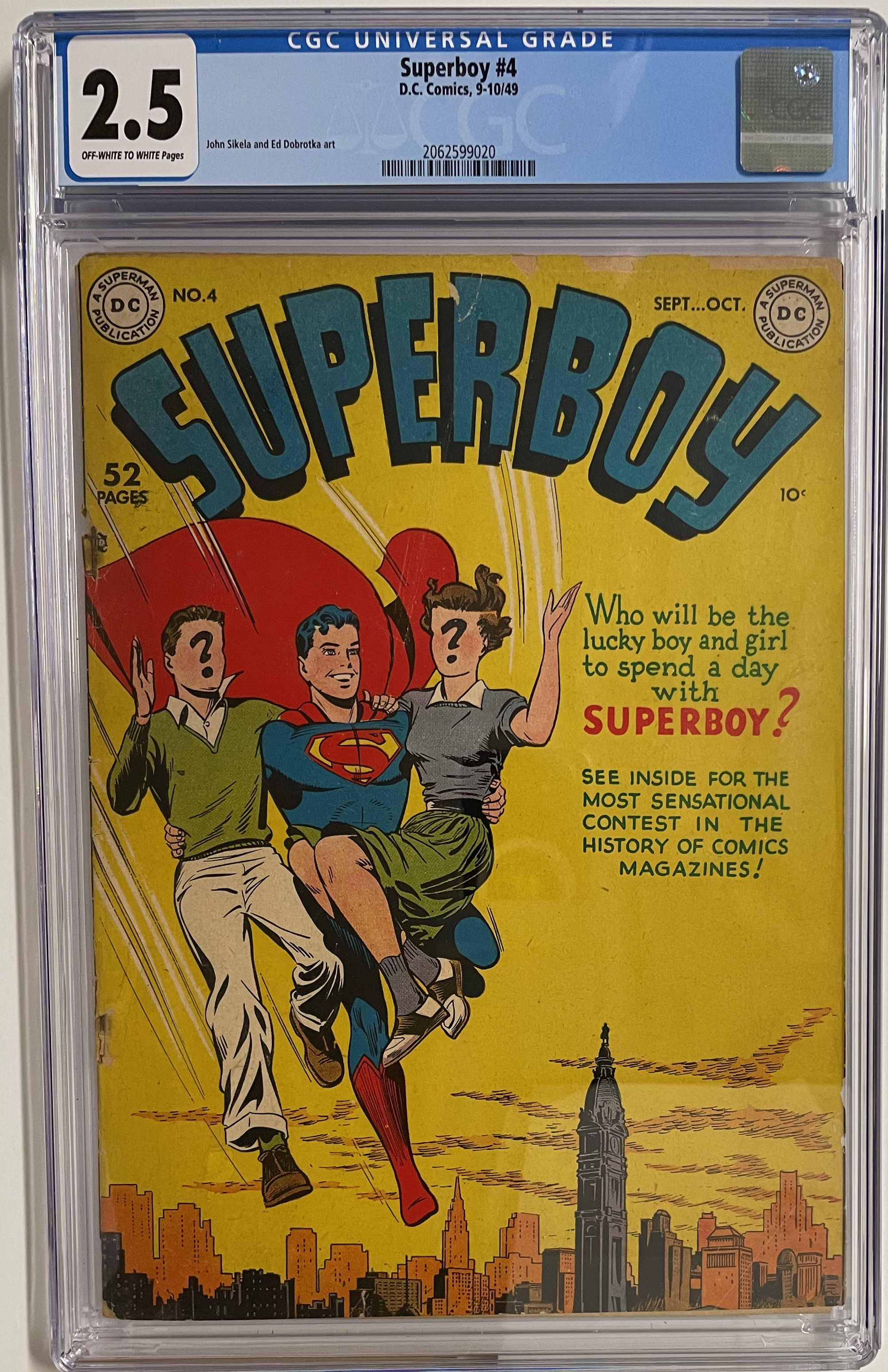 Superboy #004 Cgc 2.5