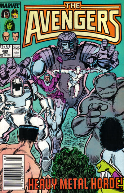 The Avengers #289 [Newsstand]-Good (1.8 – 3)