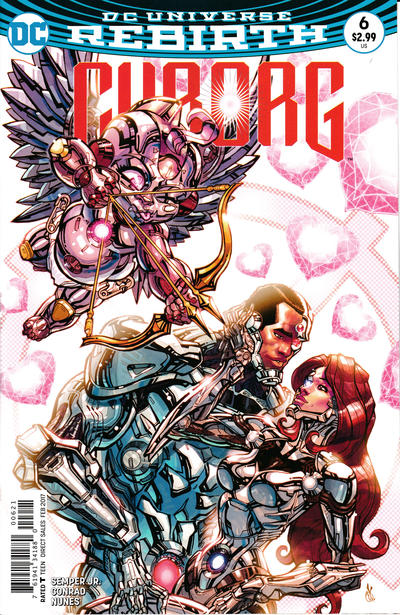 Cyborg #6 [Carlos D'anda Variant Cover]-Very Fine (7.5 – 9)