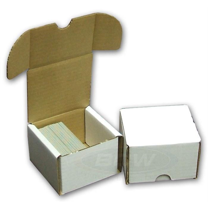 BCW 200 Count Cardboard Card Box
