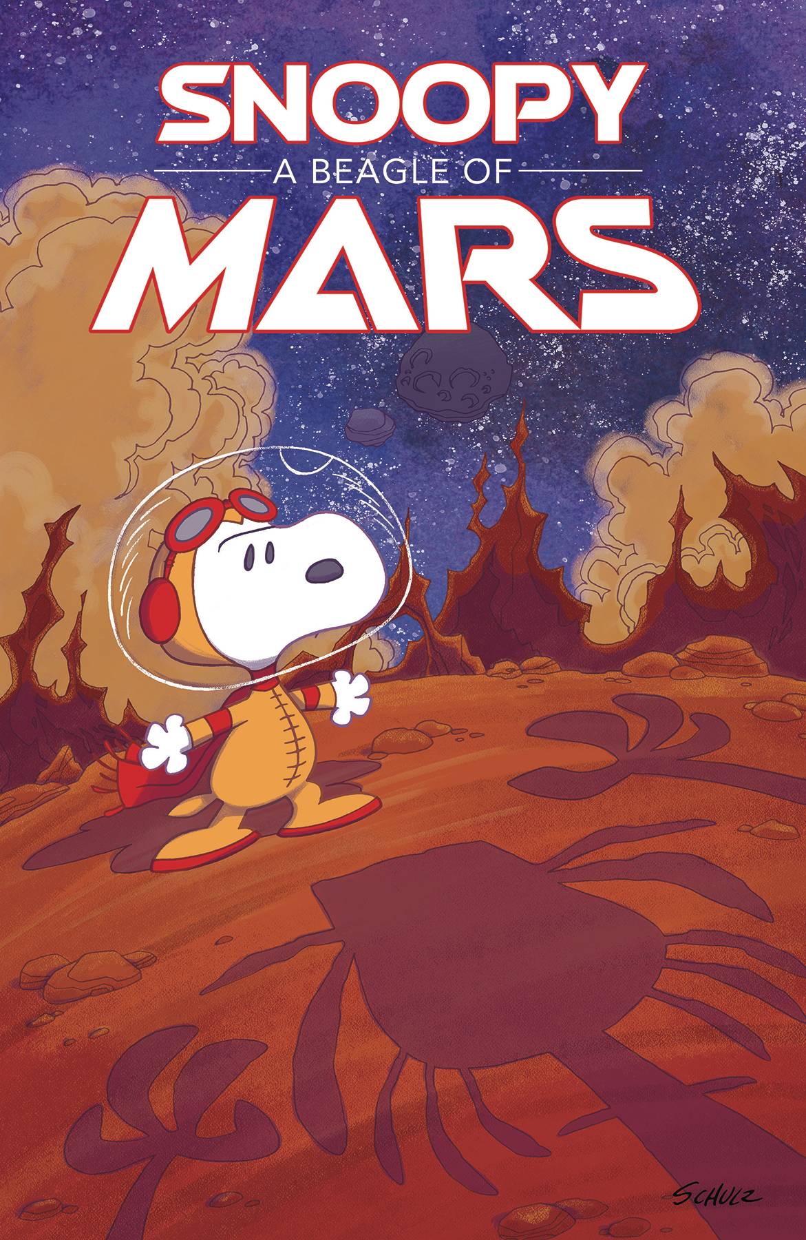 Snoopy Beagle of Mars Original Graphic Novel Peanuts