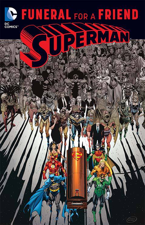 Superman Funeral For A Freind Graphic Novel 