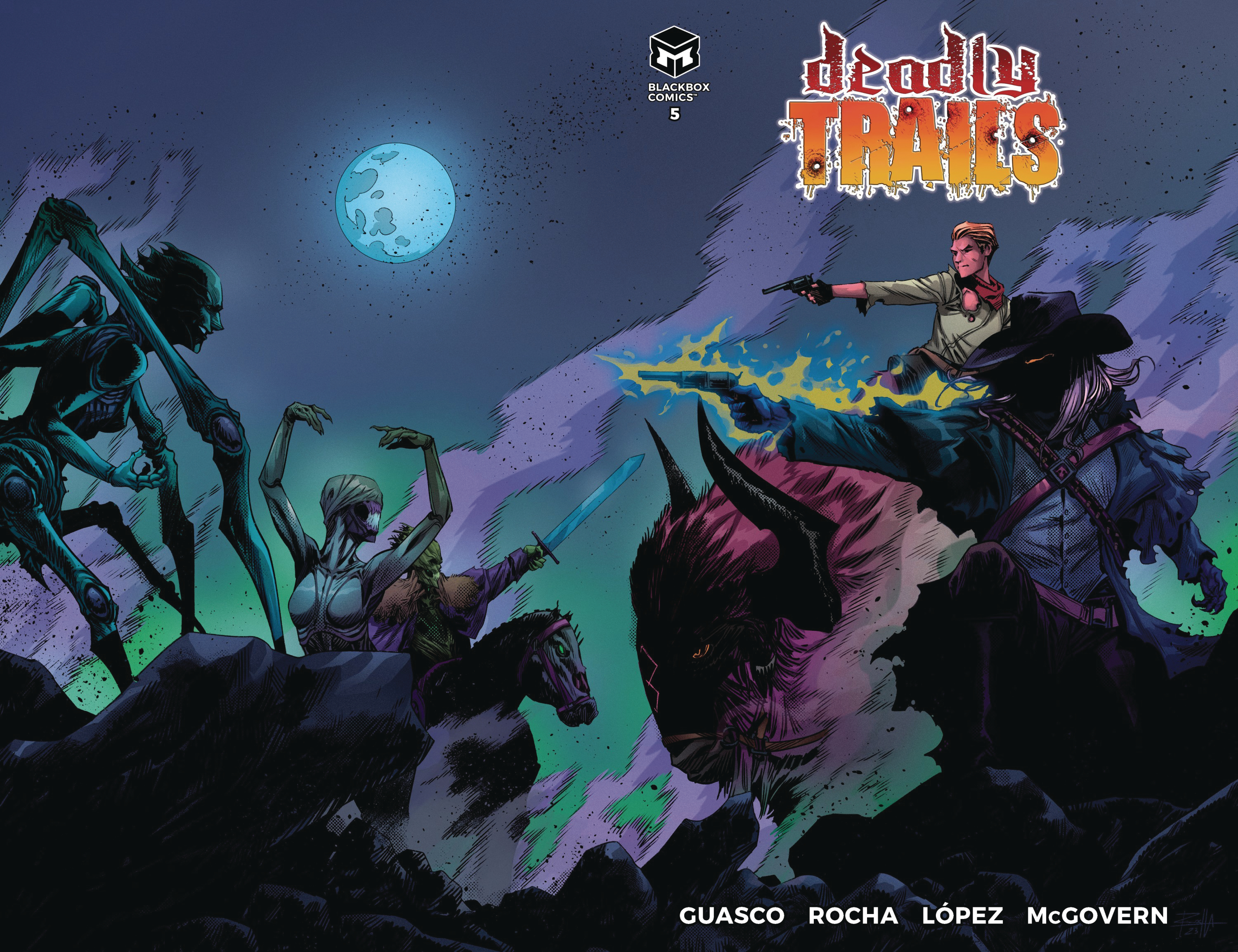 Deadly Trails #5 Cover A Rocha