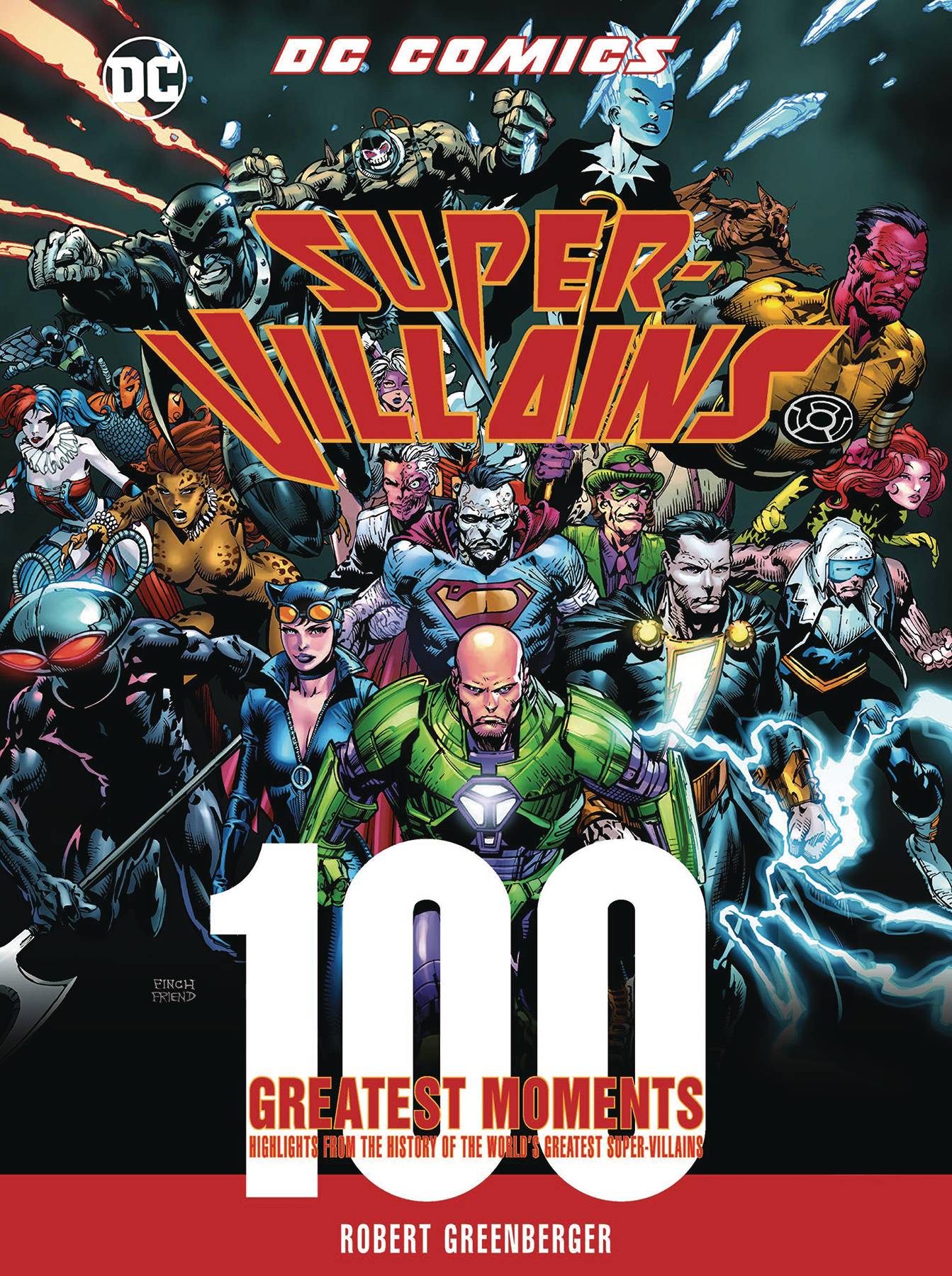 DC Comics Super Villains 100 Greatest Moments Hardcover