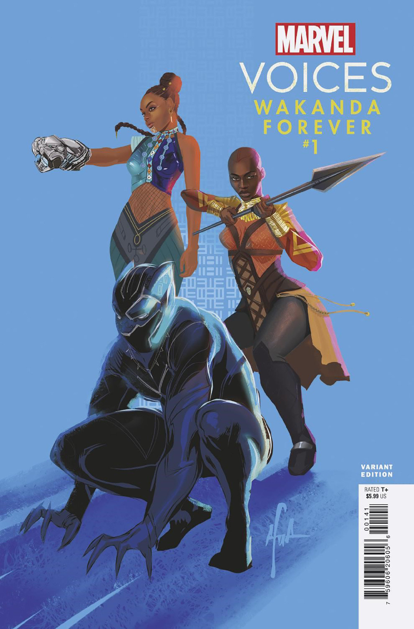 Marvels Voices Wakanda Forever #1 Richardson Variant