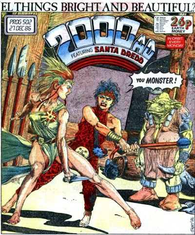 2000 AD #502-Near Mint (9.2 - 9.8)