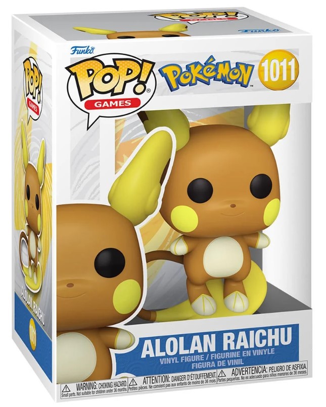 Pokemon Alolan Raichu Funko Pop! Vinyl Figure #1011