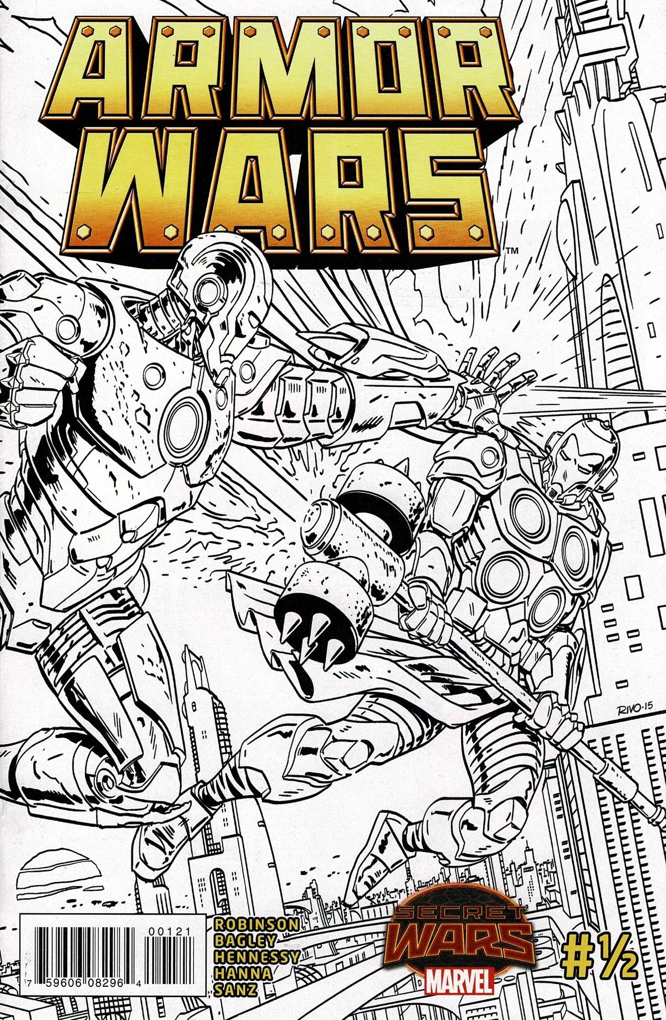 Custom Toys R Us Armor Wars Half Sketch Variant (Net)