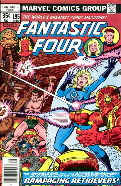 Fantastic Four #195 [Mark Jewelers]-Very Good 