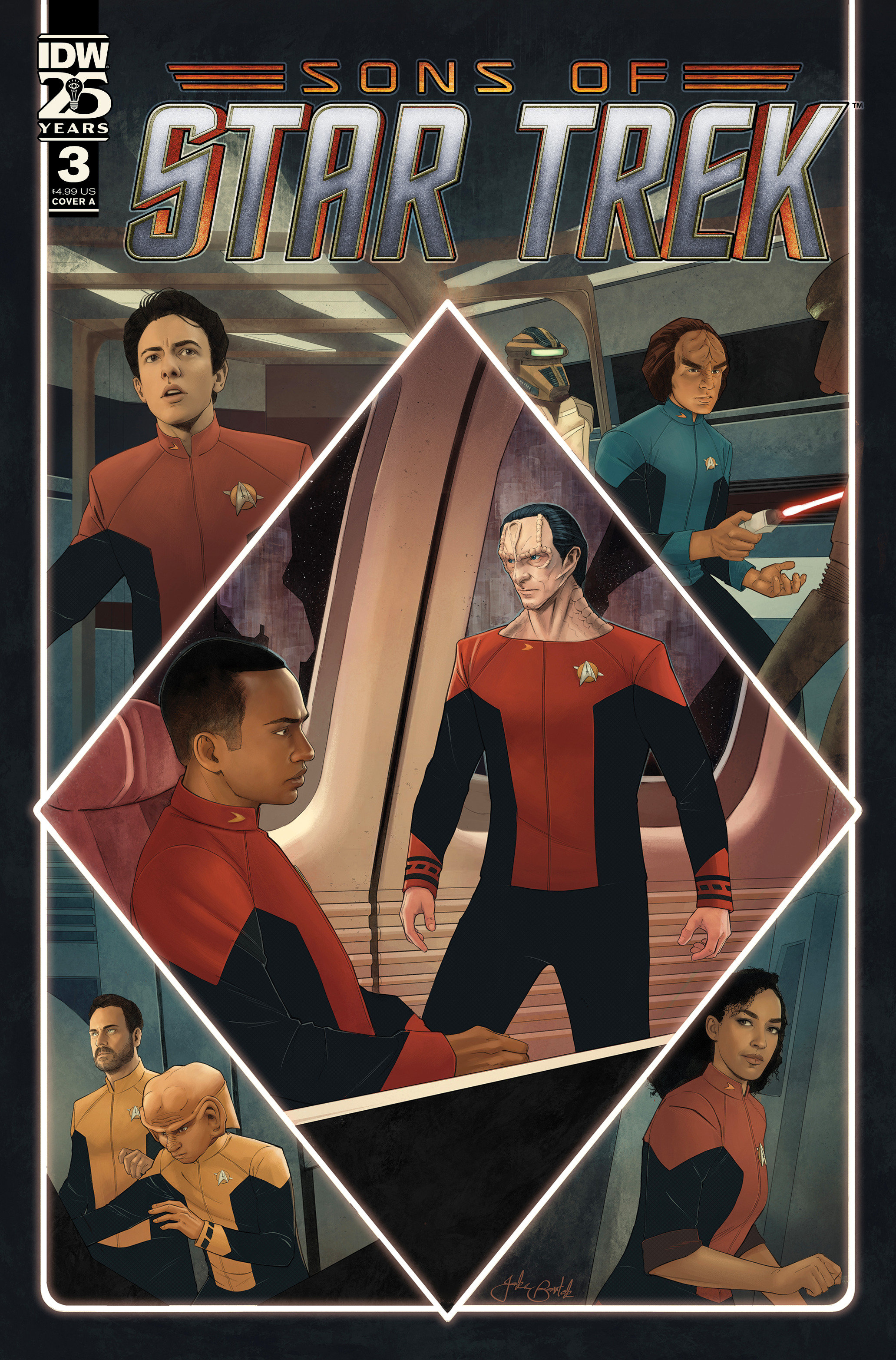 Star Trek: Sons of Star Trek #3 Cover A Bartok