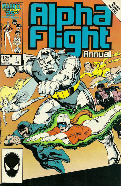 Alpha Flight Annual #1 [Direct]-Near Mint (9.2 - 9.8)