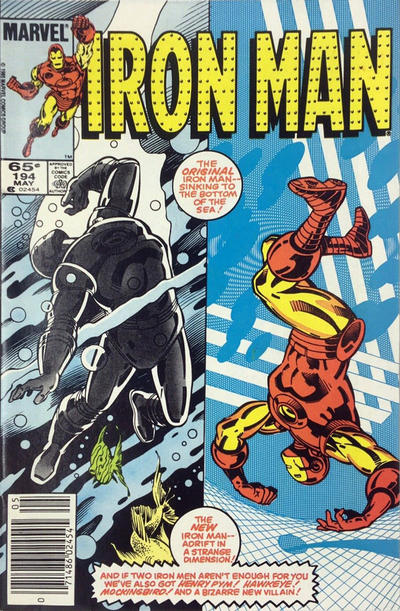 Iron Man #194 [Newsstand]-Very Fine (7.5 – 9)