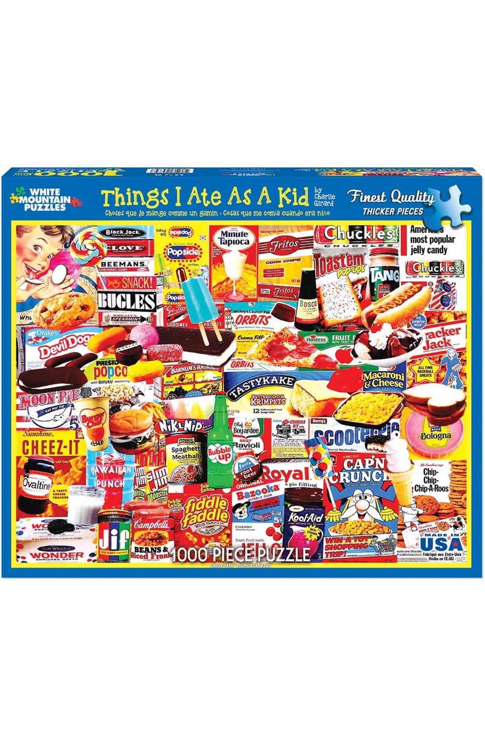 Things I Ate As A Kid (1110Pz) - 1000 Piece Jigsaw Puzzle