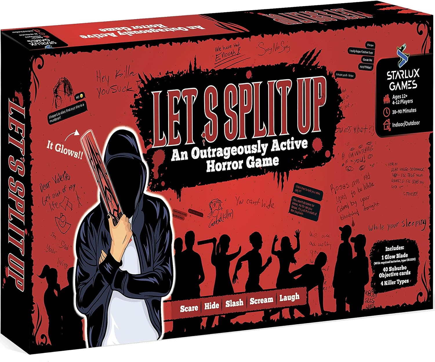 Let's Split Up - an Outrageous Horror Spoof Game