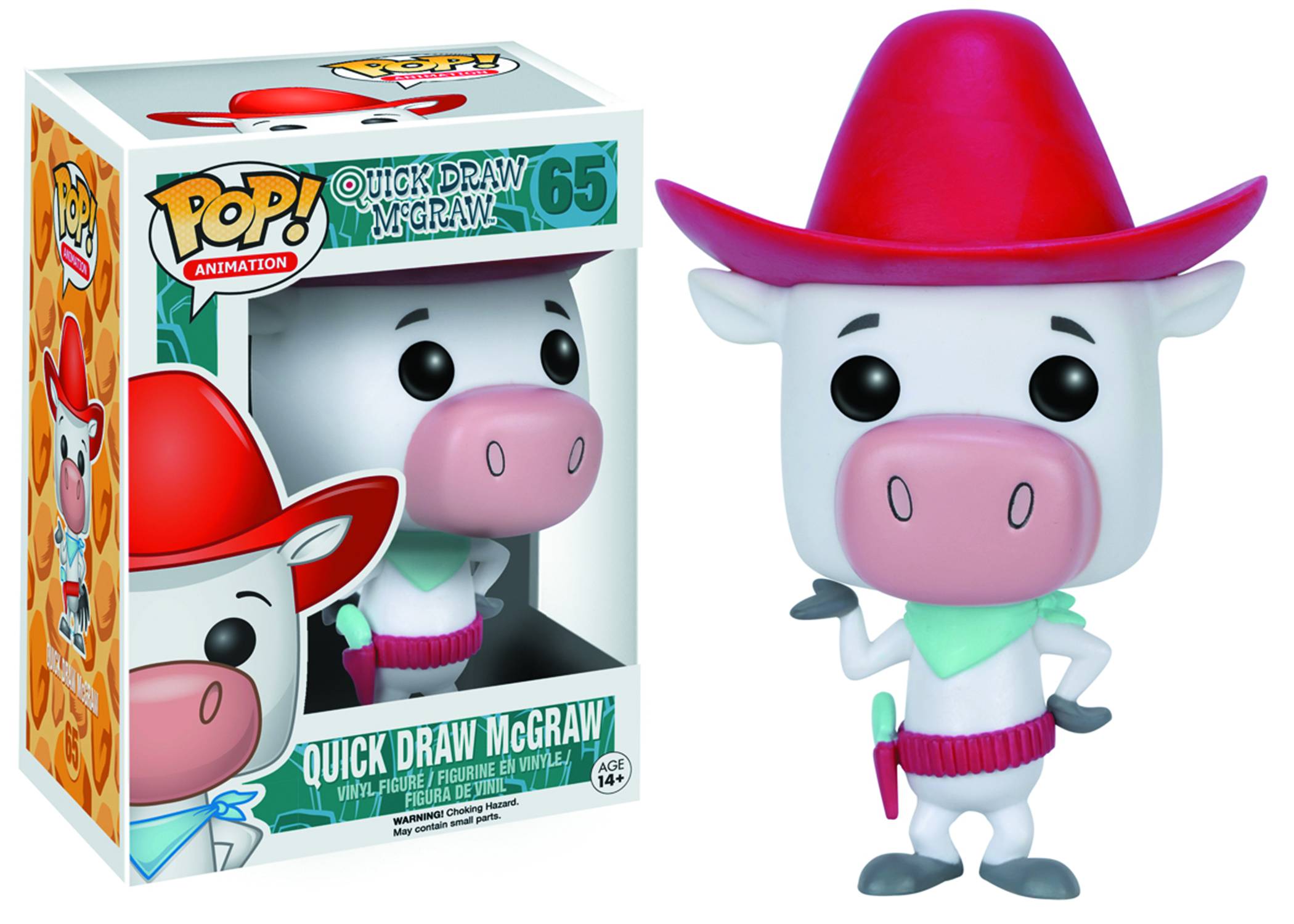 Pop Hanna Barbera Quick Draw Mcgraw Vinyl Figure