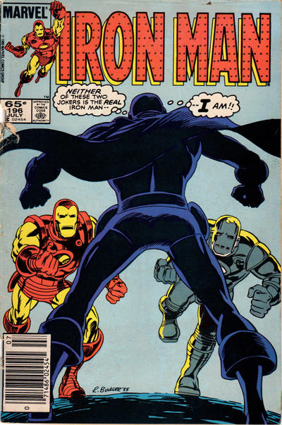 Iron Man #196 [Newsstand]-Fine (5.5 – 7)