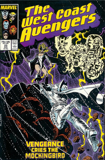 West Coast Avengers #23-Fine (5.5 – 7)