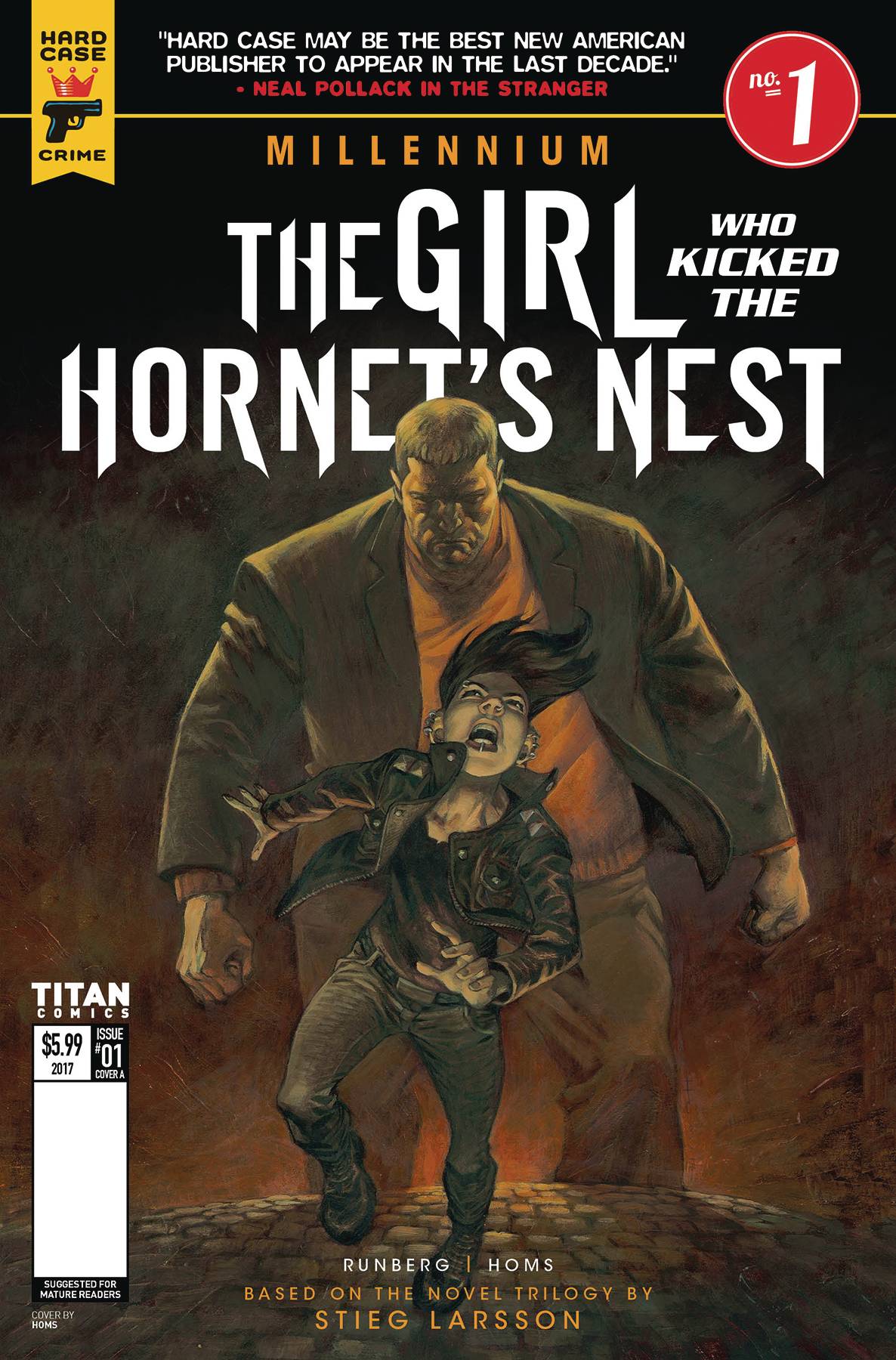 Millennium Girl Who Kicked The Hornets Nest #1 Cover B Book Variant