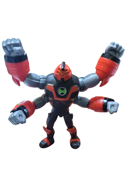 Ben 10 Four Arms 5 Inch Omni Kix Armor 2020 Pre Owned