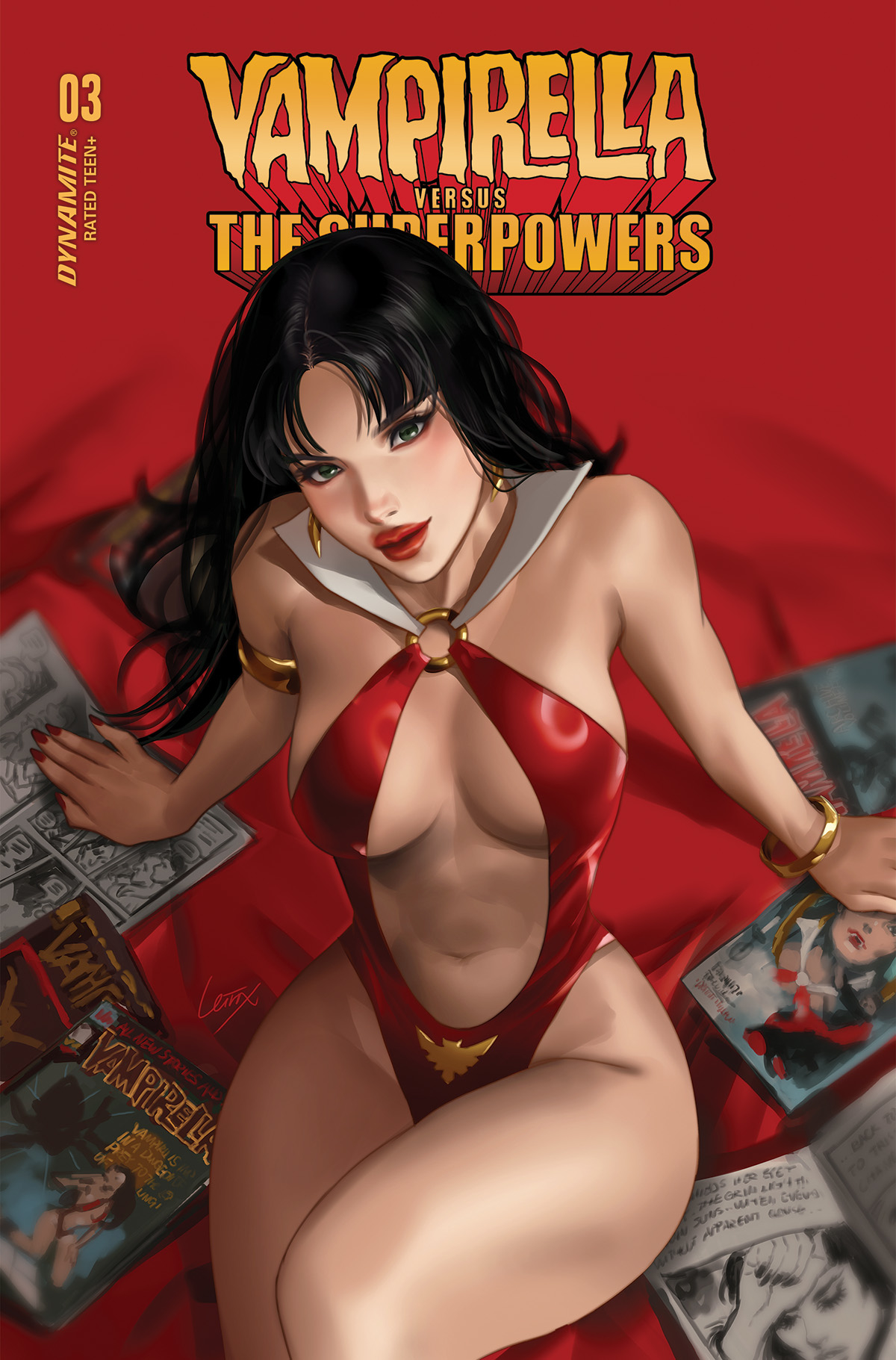 Vampirella Vs Superpowers #3 Cover B Leirix