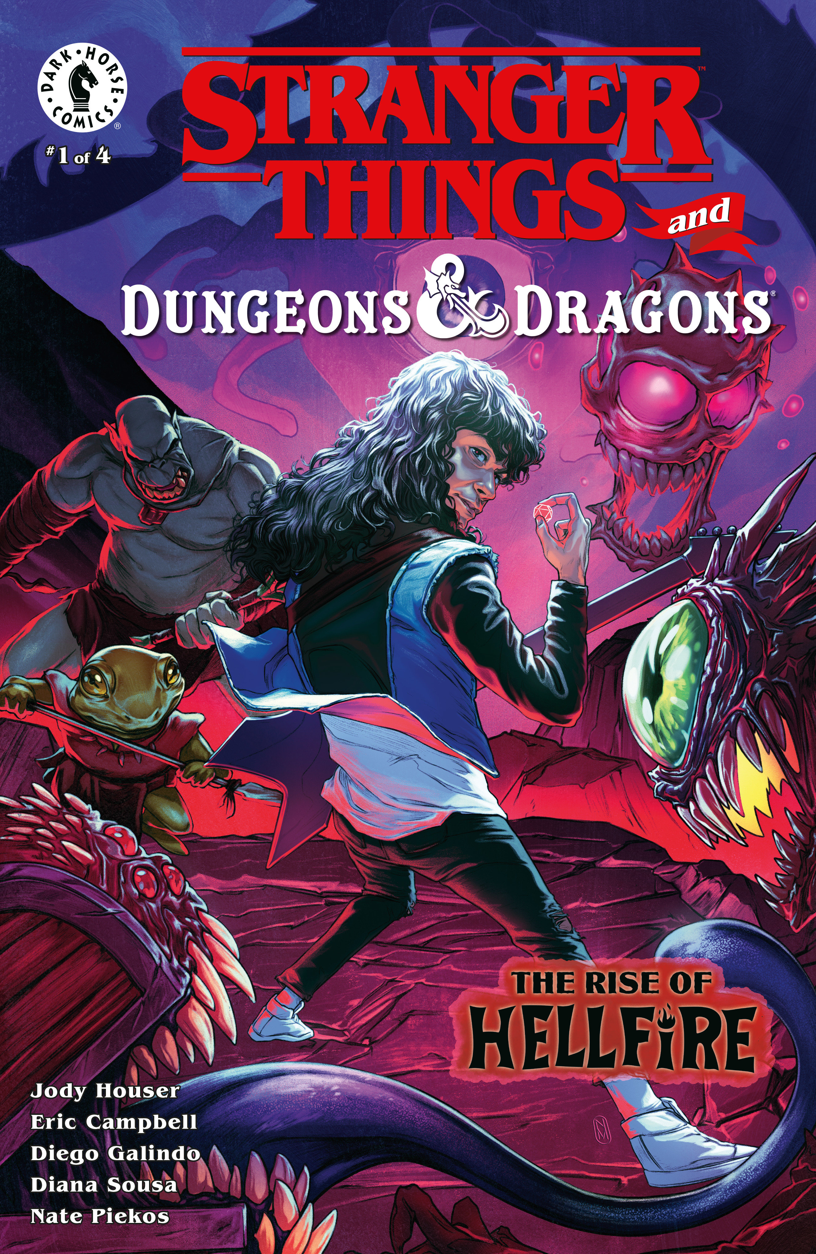 Stranger Things and Dungeons & Dragons: The Rise of Hellfire #1 Cover E (Nimit Malavia)