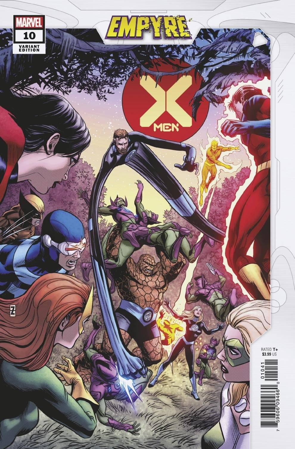 X-Men #10 Zircher Confrontation Variant Empyre (2019)