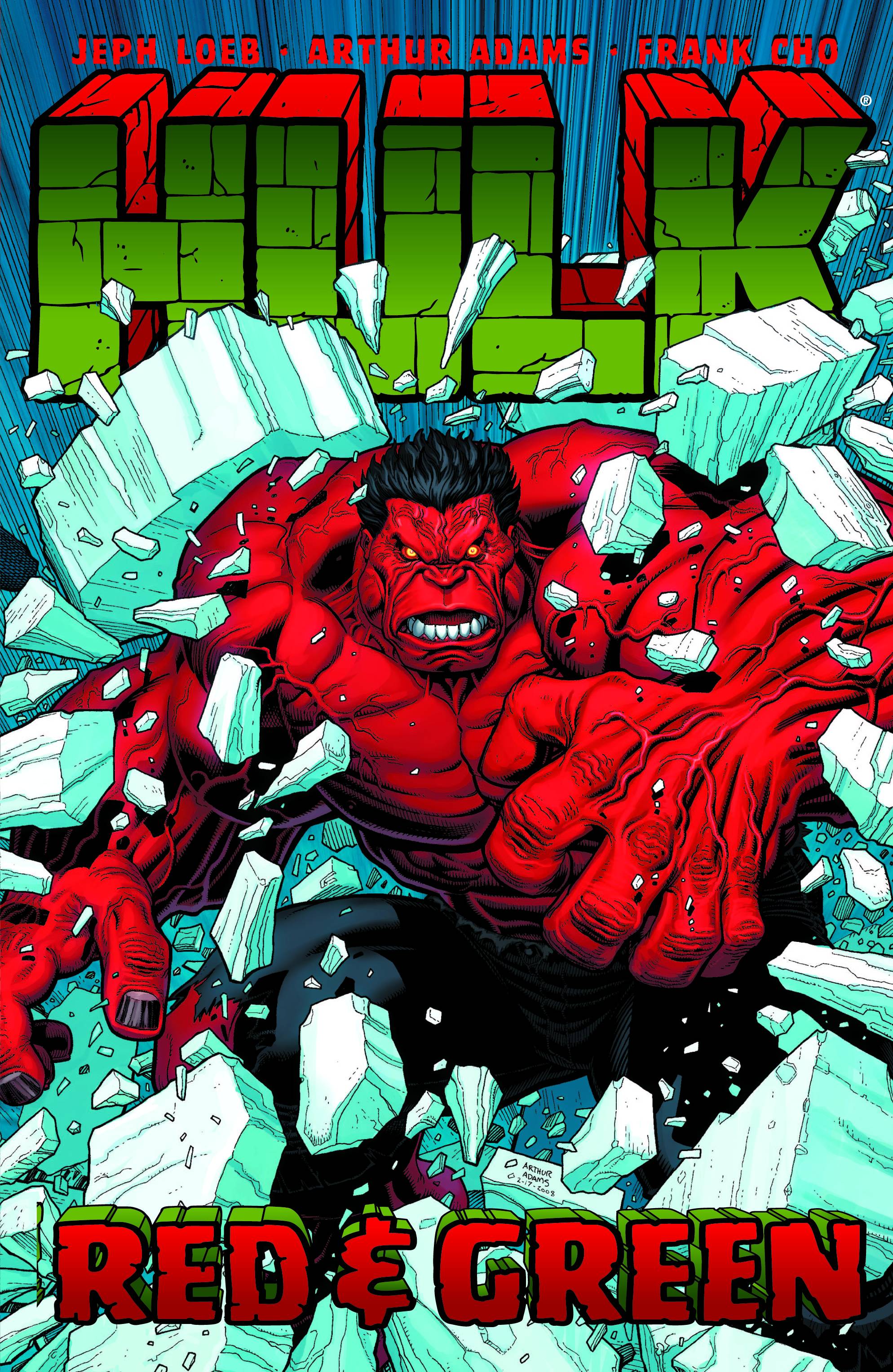 Hulk Graphic Novel Volume 2 Red & Green