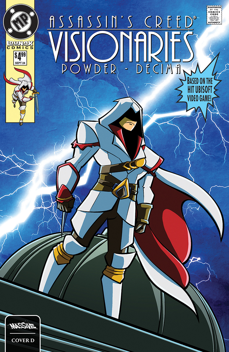 Assassins Creed Visionaries Powder Decima #1 Cover E 1 for 10 Incentive (Mature)