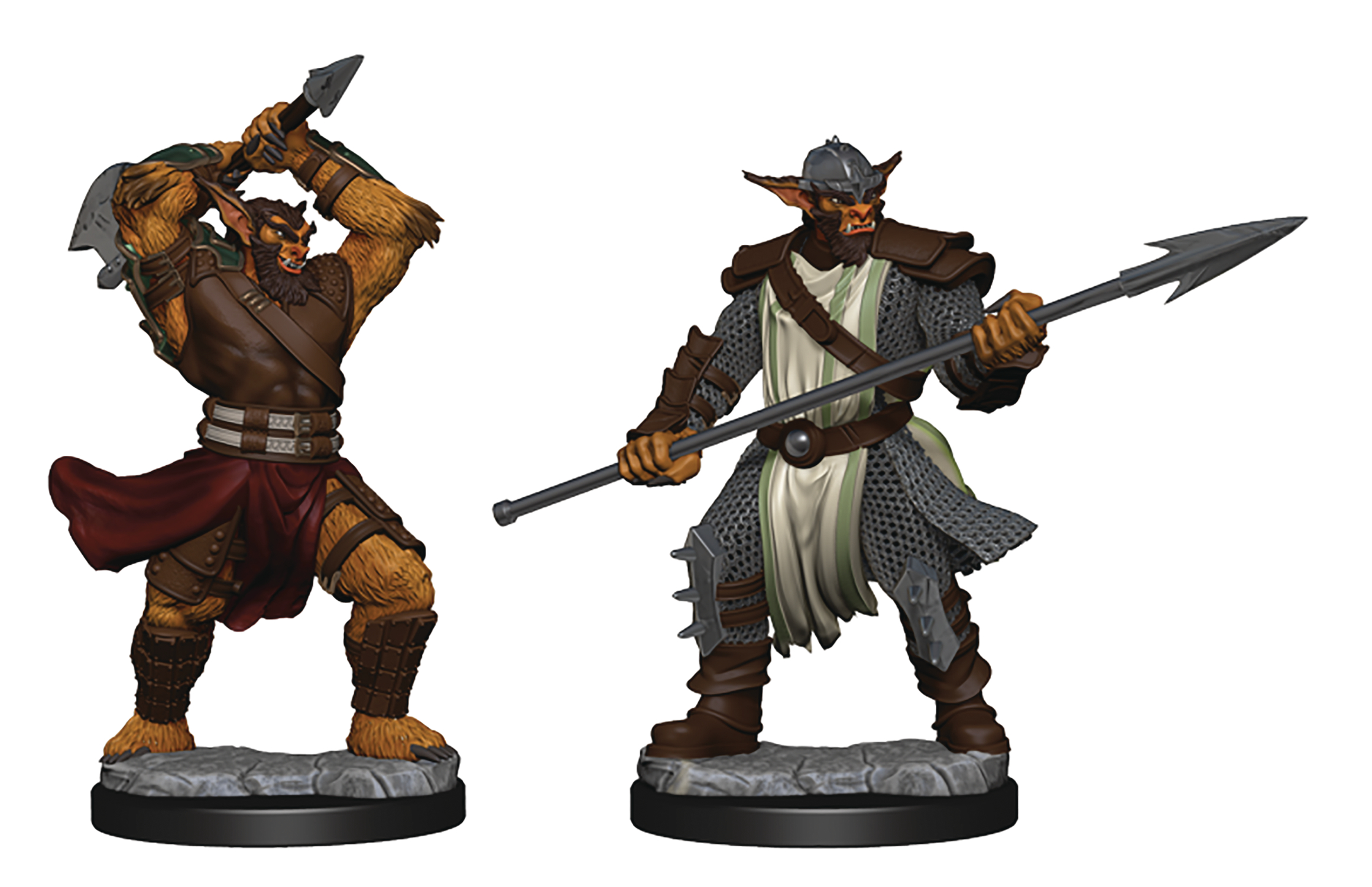 Critical Role Unpainted Miniatures: Wave 1 Bugbear Fighter Male