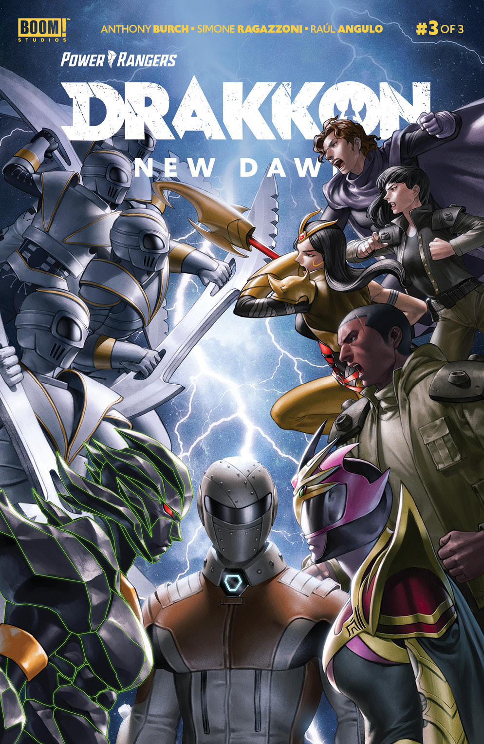 Power Rangers Drakkon New Dawn #3 Cover A Main Secret