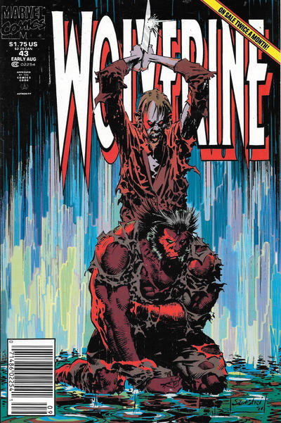 Wolverine #43 [Newsstand] - Very Fine -