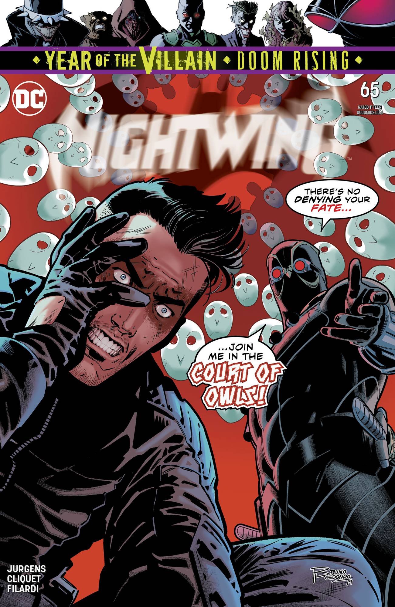 Nightwing #65 Year of the Villain (2016)