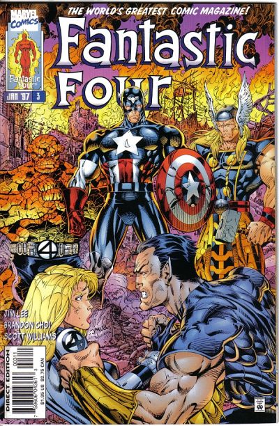 Fantastic Four #3 [Direct Edition]-Very Fine