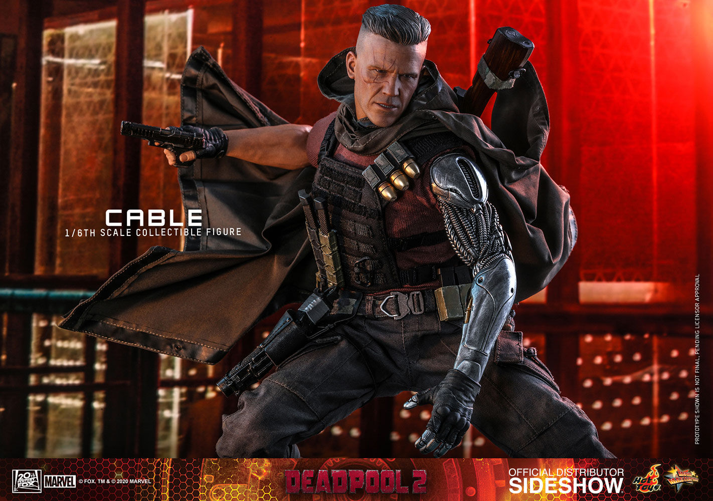 Cable Sixth Scale Figure By Hot Toys