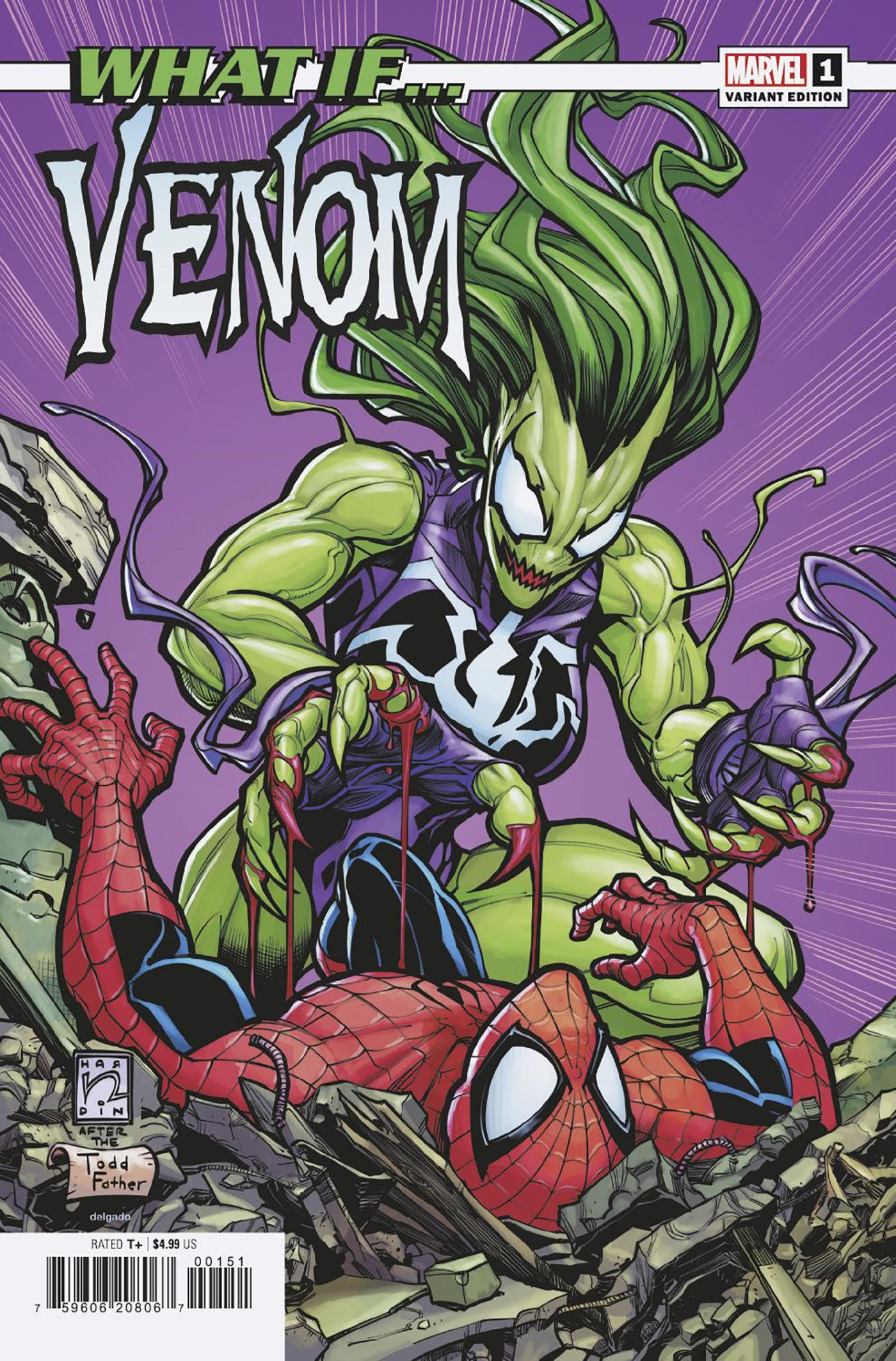 What If...? Venom #1 Chad Hardin Variant