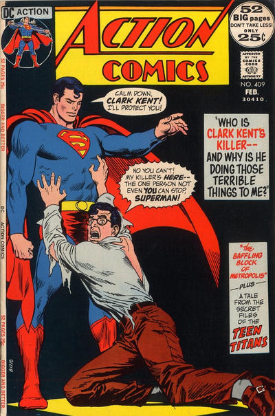 Action Comics #409 Above Average/Fine (5 - 7)