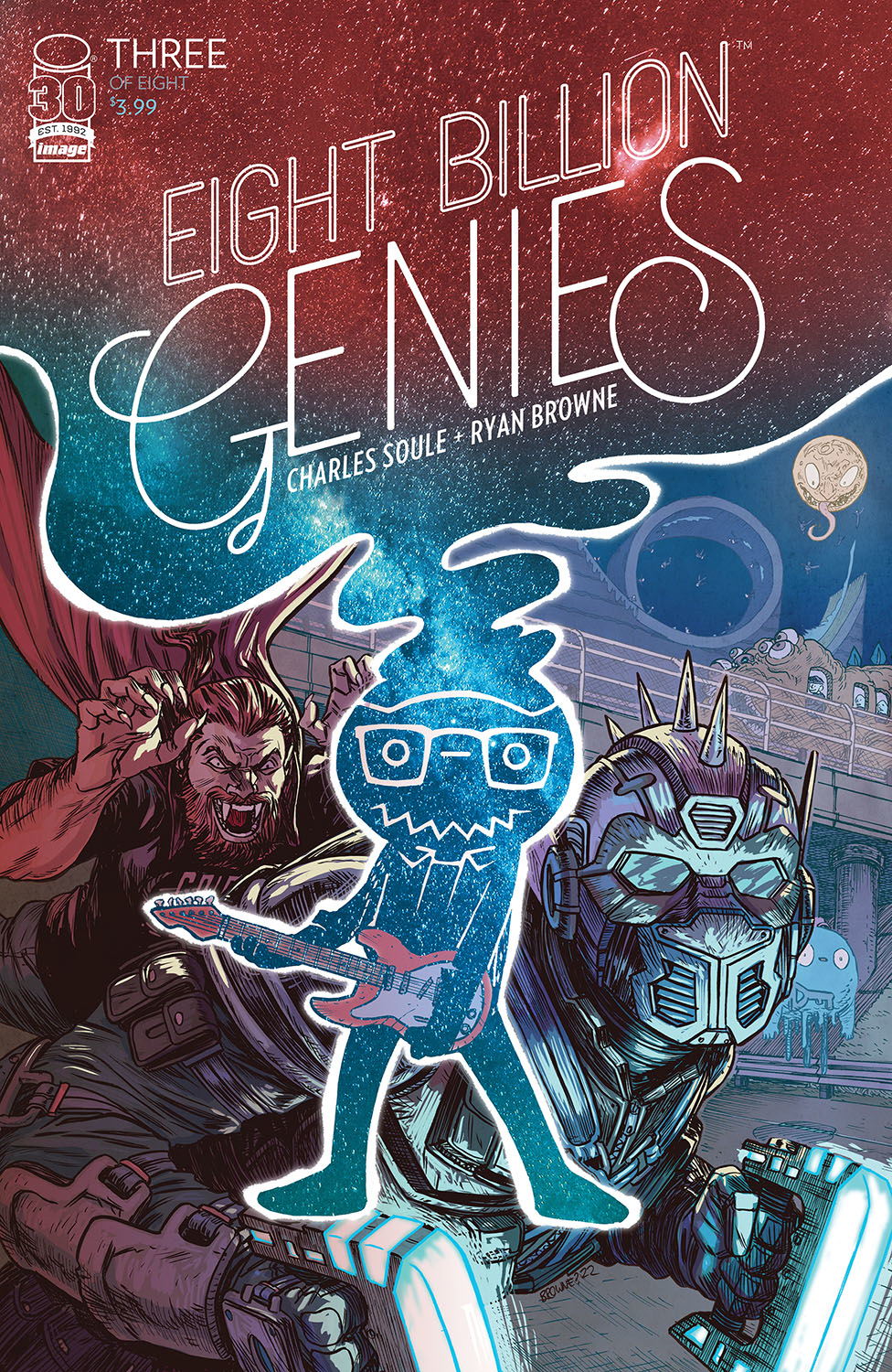 Eight Billion Genies #3 Cover A Browne (Mature) (Of 8)